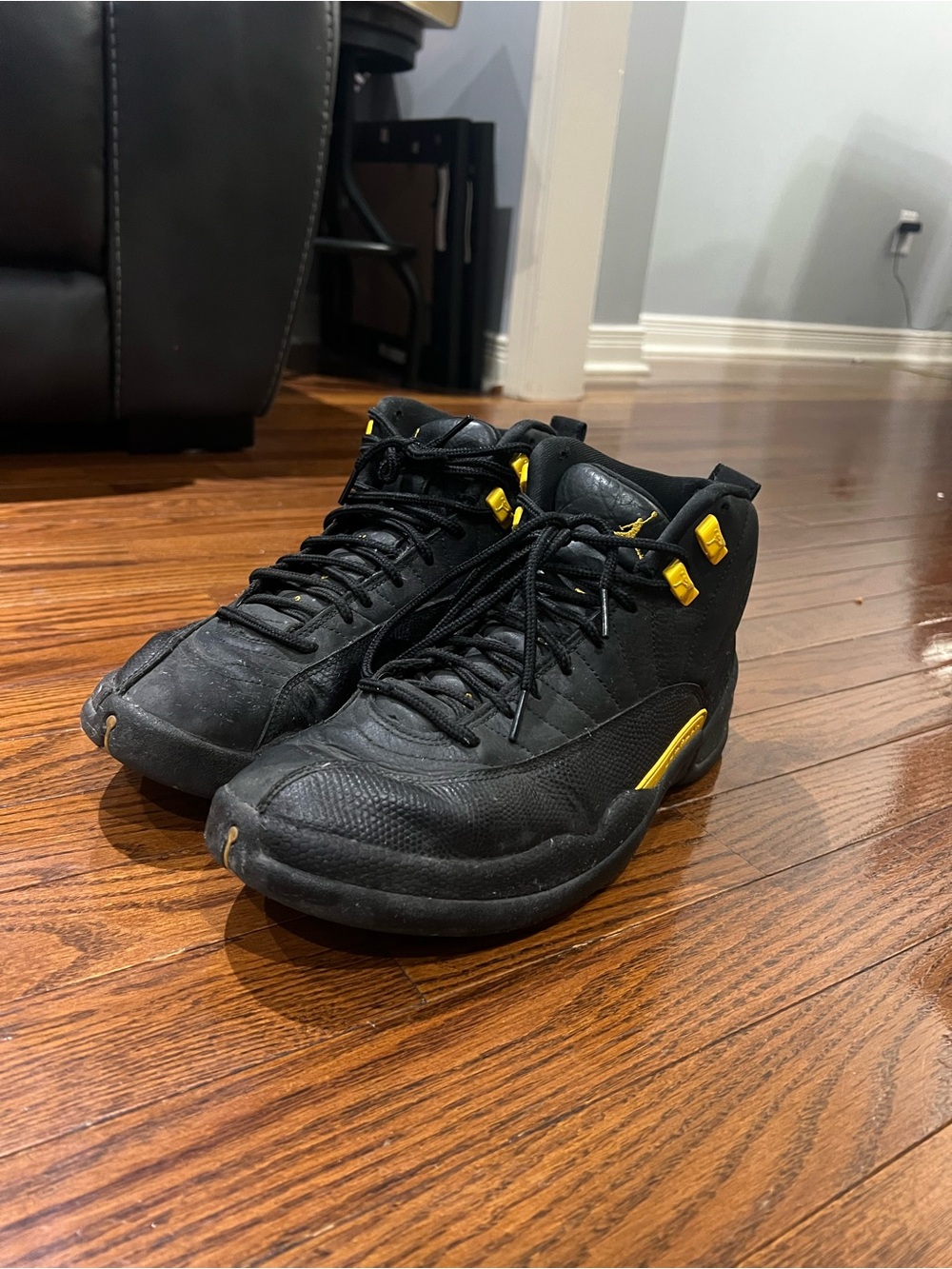 Jordan 12 Black Taxi